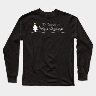 White Christmas Long Sleeve T-Shirt